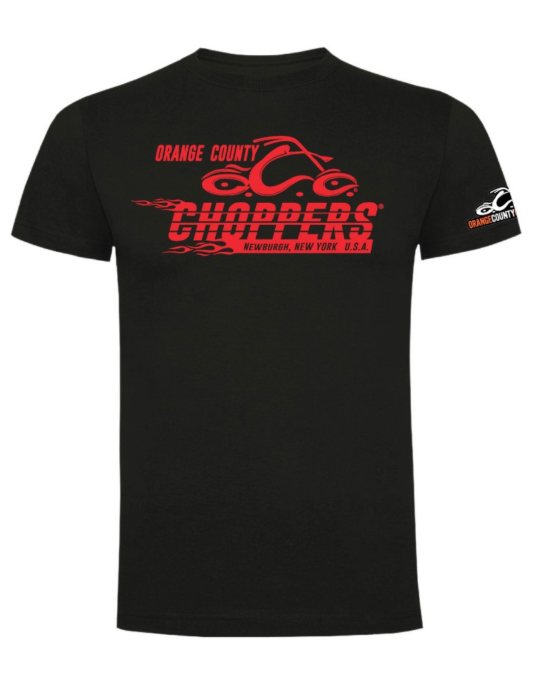 OCC Orange County Choppers T-Shirt Kids Speed Schwarz - Herren / Unisex