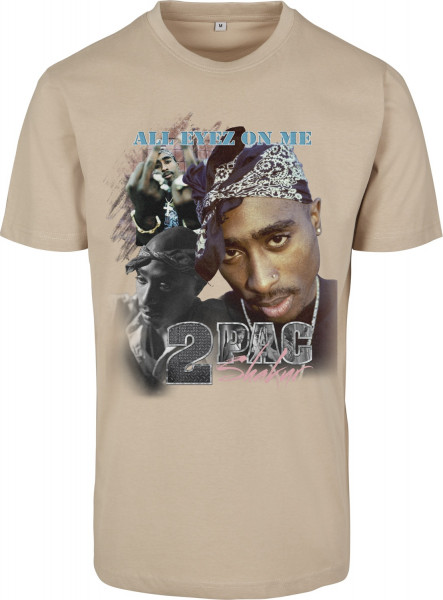 Mister Tee T-Shirt Tupac Retro Tee Sand
