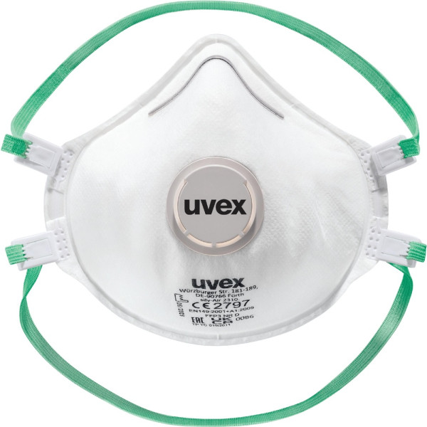 Uvex Formmaske Silv-Air C 2310 Planet FFP3 8762313 15 Stück