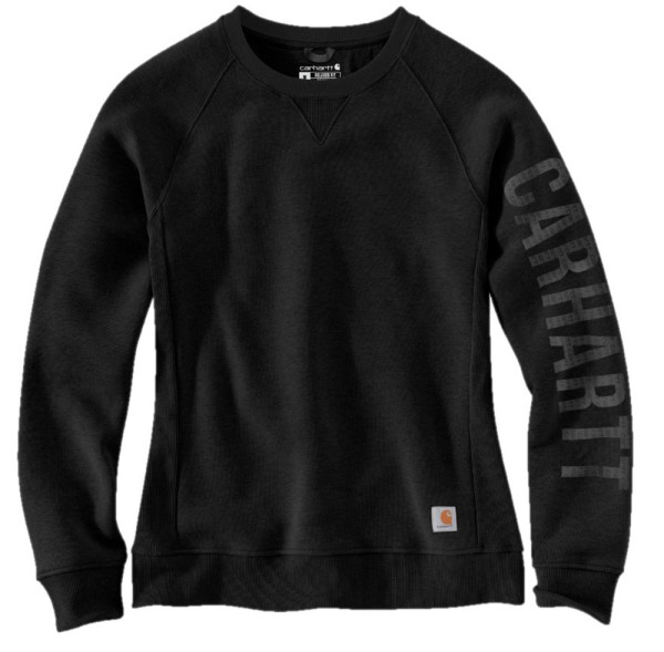 Carhartt Damen Sweatshirt Clarksburg Crewneck Black