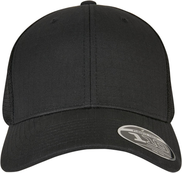 Flexfit 110 Ripstop Mesh Cap Black