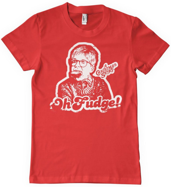 A Christmas Story T-Shirt Oh Fudge T-Shirt WB-1-ACS003-H75-9