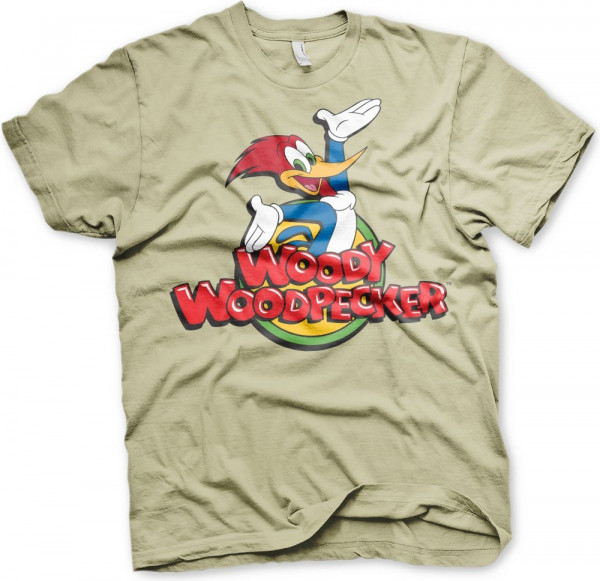 Woody Woodpecker Classic Logo T-Shirt Khaki