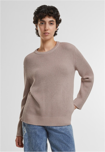 Urban Classics Damen Ladies Rib Knit Sweater TB7116