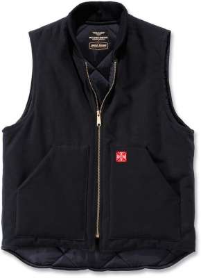 Carhartt Weste Duck Vest Arctic Quilt Lined Black | Vests | Men's
