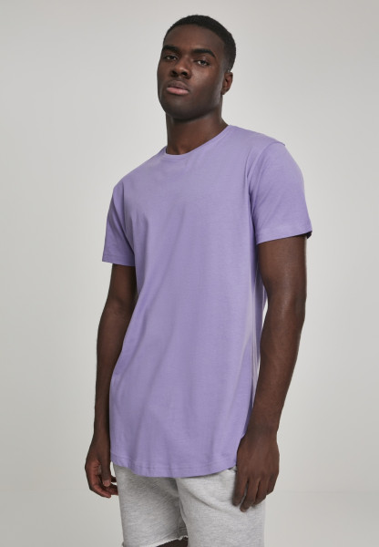 Urban Classics T-Shirt Shaped Long Tee Lavender