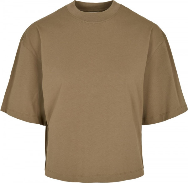 Urban Classics Damen Ladies Organic Oversized Tee Khaki
