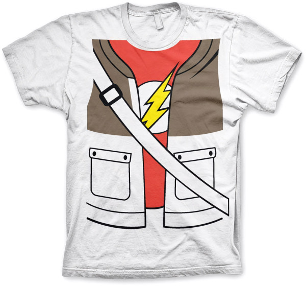 The Big Bang Theory Sheldons Suit T-Shirt SH-1-TBBT027-H38-6