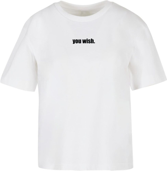 Miss Tee Damen T-Shirt You Wish Tee MST152