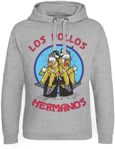 Breaking Bad Walter & Jesse Hermanos Epic Hoodie Heather-Grey