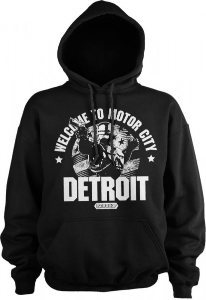 Robocop Welcome To Motor City Hoodie Black