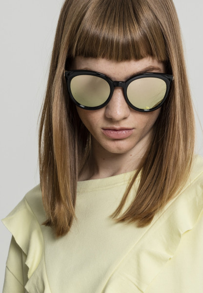 MSTRDS Sonnenbrille Sunglasses October Black/Yellow