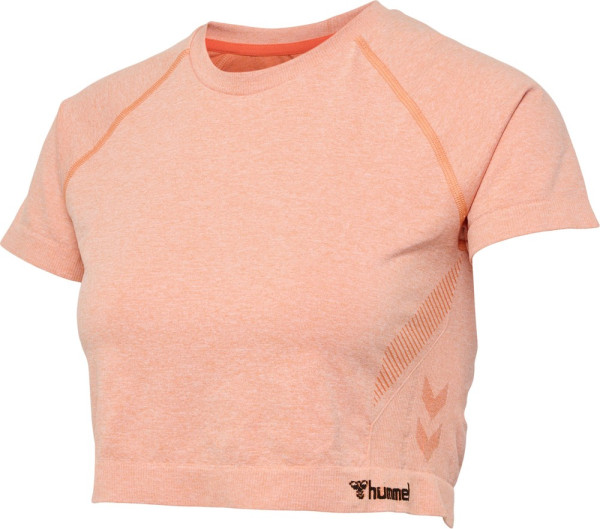 Hummel Damen Sportshirt Hmlci Seamless Cropped T-Shirt 219623