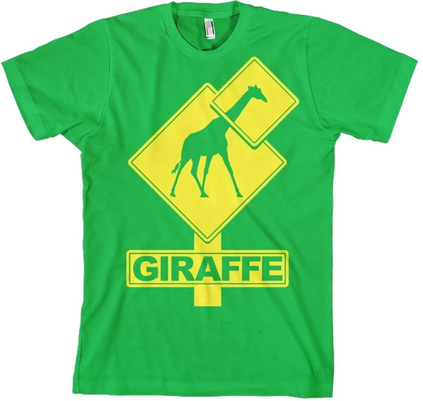 Hybris Giraffe Sign T-Shirt Green