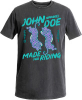 John Doe T-Shirt Tiger I Fade Out Black
