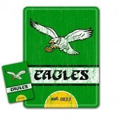 Philadelphia Eagles Blechschild & Magnet American Football NFL Green