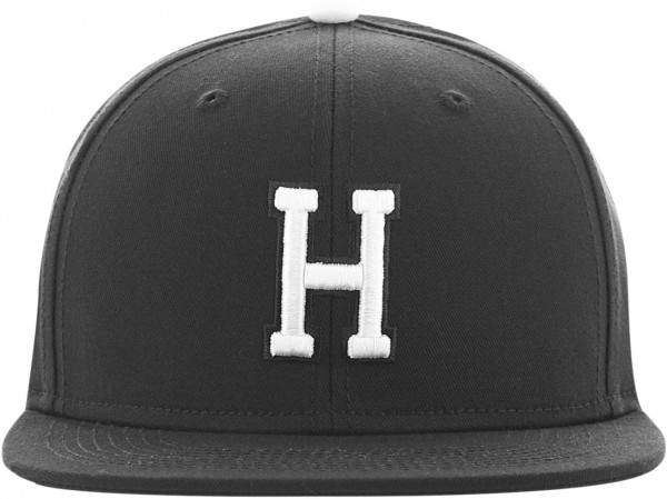 MSTRDS Cap H Letter Snapback Black