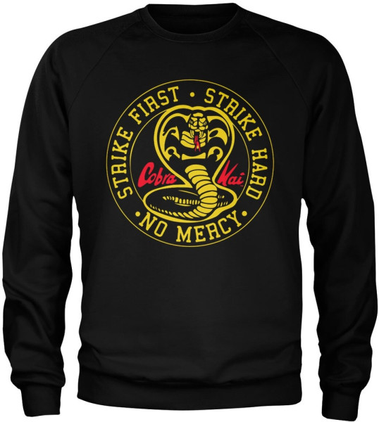 Cobra Kai Round Patch Sweatshirt Black
