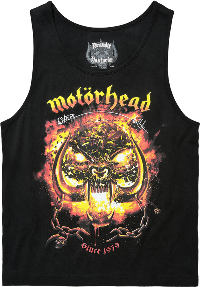 Brandit Tank Top Motörhead Tank Top Overkill 61026 - Herren / Unisex