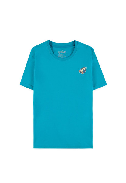 Pokemon - Pixel Snorlax - Men's Short Sleeved T-Shirt Blue