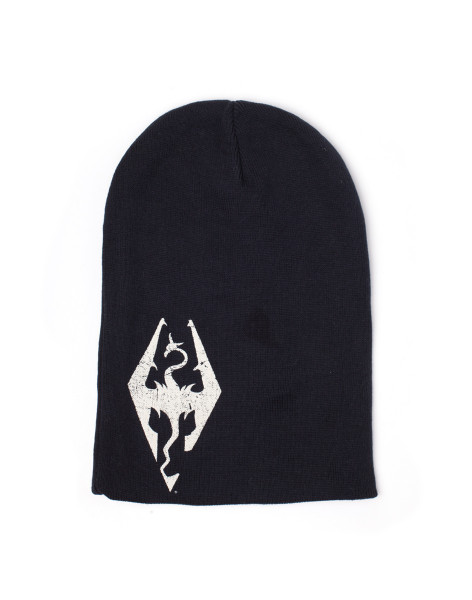 Skyrim Beanies Skyrim - Emblem Slouchy Beanie Black