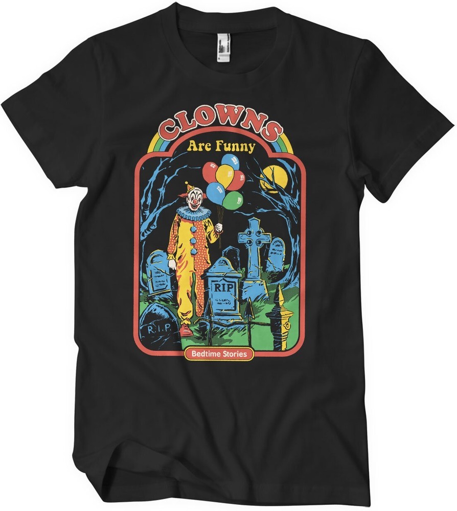 Steven Rhodes Clowns Are Funny T-Shirt - Herren / Unisex