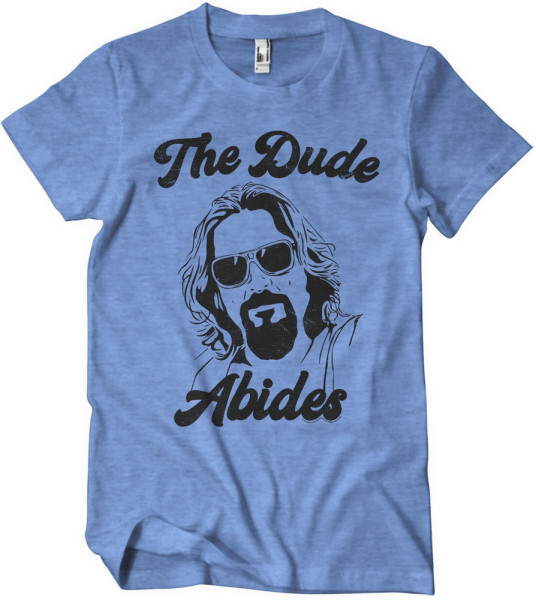 The Big Lebowski T-Shirt The Dude Abides T-Shirt UV-1-TBL014-H80-16
