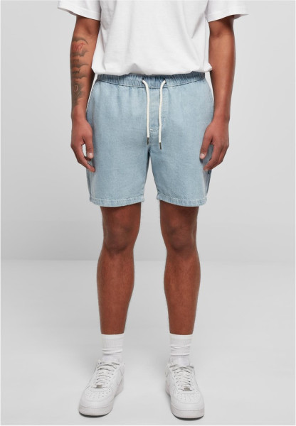 Southpole Denim Shorts Retro Ltblue Destroyed Washed