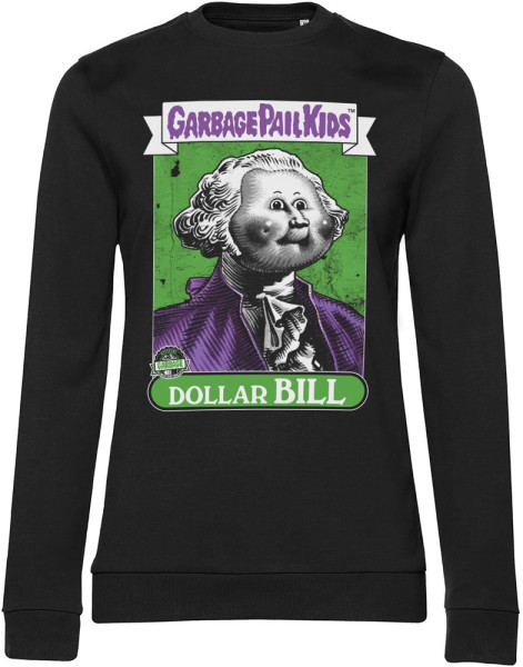 Garbage Pail Kids Dollar Bill Girly Sweatshirt Damen Black