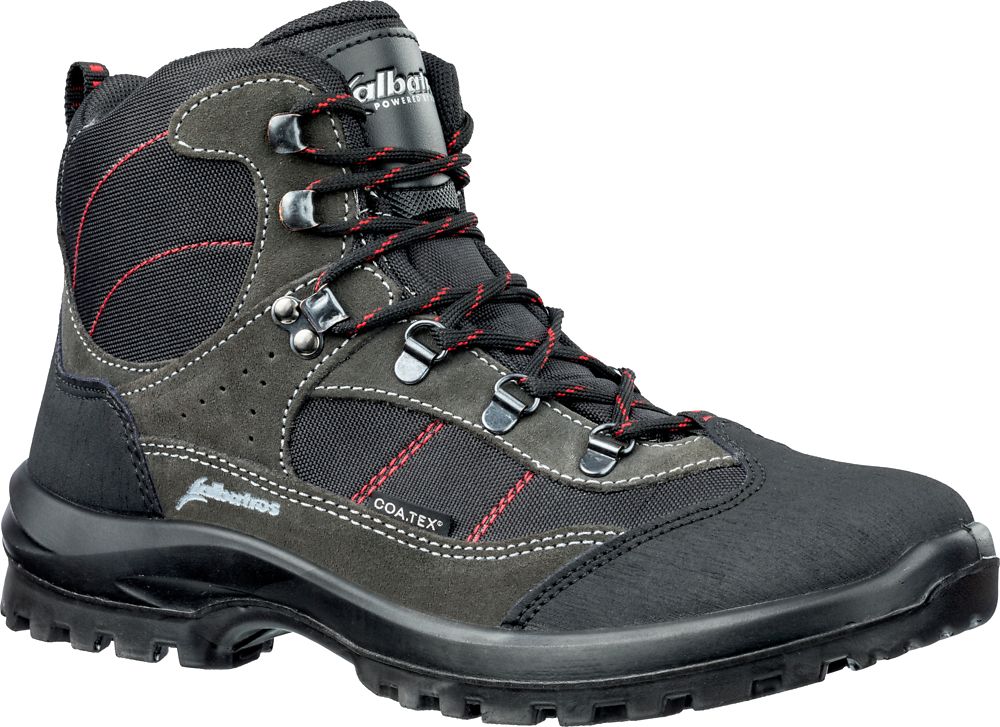 Albatros Schuhe Lofoten CTX Mid Grau/Rot - Herren / Unisex