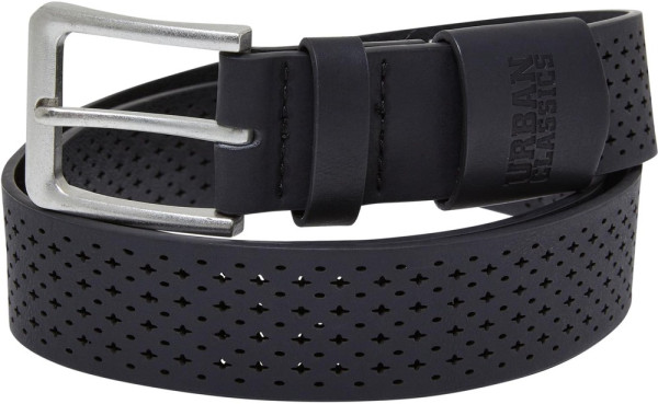 Urban Classics Gürtel Synthentic Leather Perforated Belt