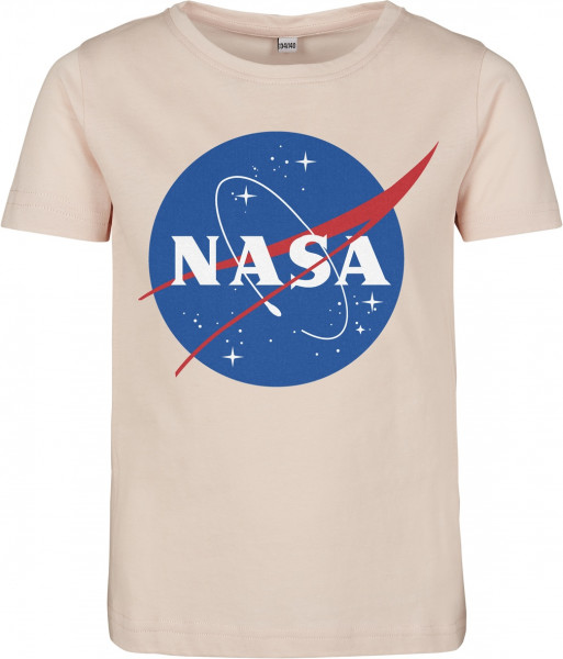 Mister Tee T-Shirt Kids NASA Insignia Short Sleeve Tee Pink