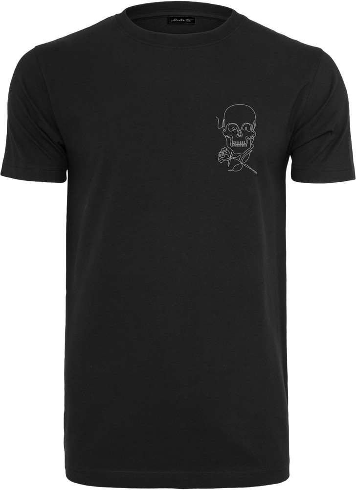 Mister Tee T-Shirt Skull One Line Tee - Herren / Unisex