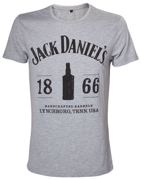Jack Daniels T-Shirt 1866 Grey