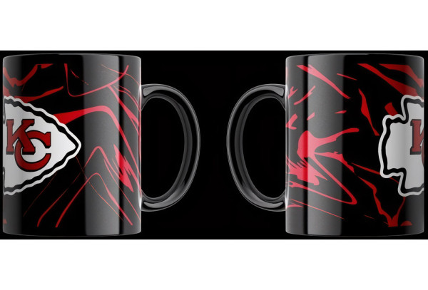 Kansas City Chiefs Tasse „Camo“ 330ml American Football NFL Rot