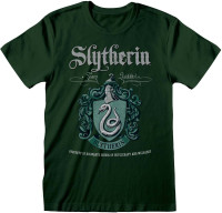 Harry Potter - Slytherin Crest T-Shirt Forest Green Harry Potter - Slytherin Crest T-Shirt Forest Green