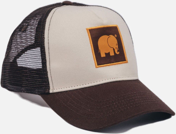 Trendsplant Cap Classic Trucker Cap Chocolate Brown