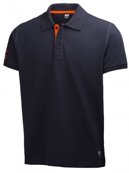 Helly Hansen T-Shirt 79025 Oxford Polo 590 Navy