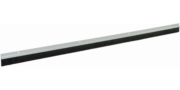 Fixman Dichtung Garagentor-Bürstendichtung, 25-mm-Borsten 2 x 1067 mm, weiß-Weiß
