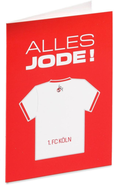 1. FC Köln Grußkarte Alles Jode! 4090112
