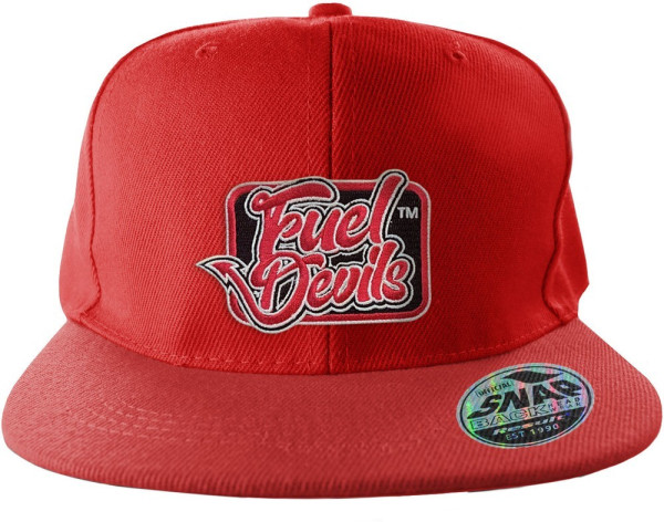 Fuel Devils Standard Snapback Cap Red