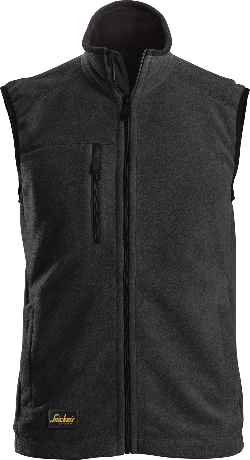 Snickers Workwear AllroundWork Polartec Fleece Weste schwarz - Herren / Unisex