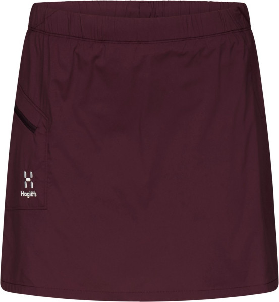 Haglöfs Damen Rock Damen Rock Lite Skort Dark Red 165011