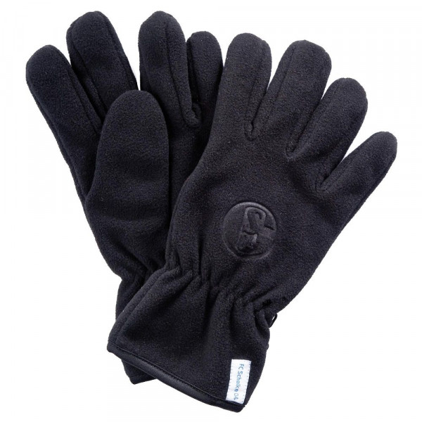FC Schalke 04 Fleece Handschuhe Fussball Grau
