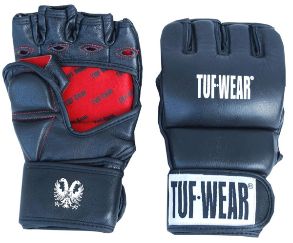 TUF Wear MMA Training Handschuhe zum Greifen 7 oz Leder