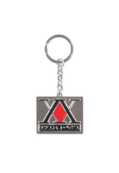 Hunter x Hunter - Silver Metal Keychain Multicolor