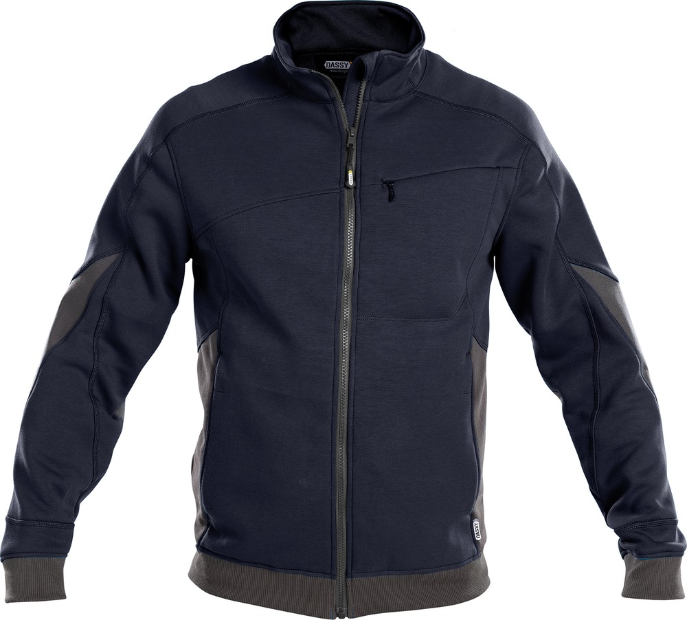 Dassy Sweatshirt Velox COPES86 Nachtblau/Anthrazitgrau - Herren / Unisex