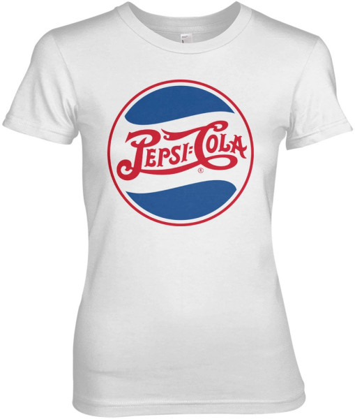 Pepsi Damen Retro Logo Girly Tee IMG-5-PEPS001-H69-4