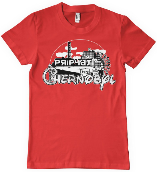 Hybris Visit Chernobyl T-Shirt Red