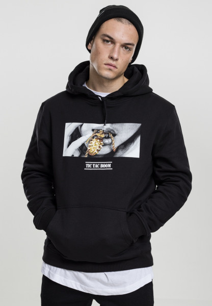 Mister Tee Hoodie Boom Hoody Black